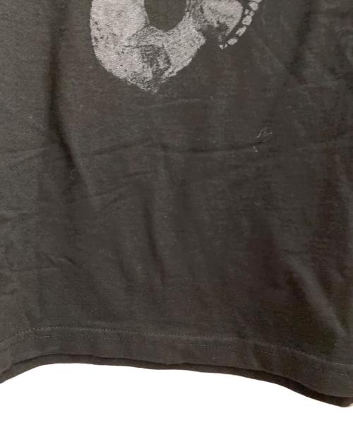 Y's for men（ワイズフォーメン）Y's for men (ワイズフォーメン) COTTON SINGLE PRINT ROUND NECK SHORT SLEEVE T ブラック サイズ:Lの古着・服飾アイテム