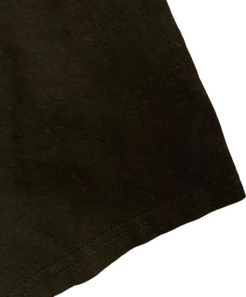 Y's for men（ワイズフォーメン）Y's for men (ワイズフォーメン) COTTON SINGLE PRINT ROUND NECK SHORT SLEEVE T ブラック サイズ:Lの古着・服飾アイテム