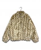 SUPREMEシュプリーム）の古着「2-Tone WINDSTOPPERR Faux Fur Jacket」｜ベージュ