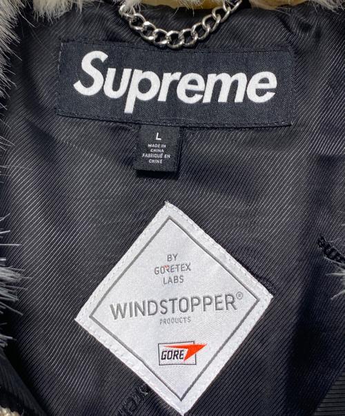 SUPREME（シュプリーム）SUPREME (シュプリーム) 2-Tone WINDSTOPPERR Faux Fur Jacket ベージュ サイズ:Lの古着・服飾アイテム
