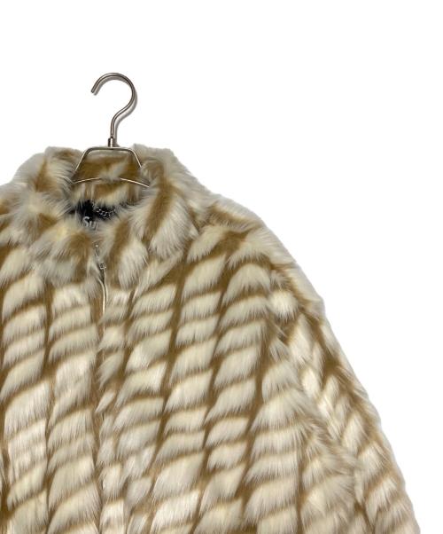 SUPREME（シュプリーム）SUPREME (シュプリーム) 2-Tone WINDSTOPPERR Faux Fur Jacket ベージュ サイズ:Lの古着・服飾アイテム