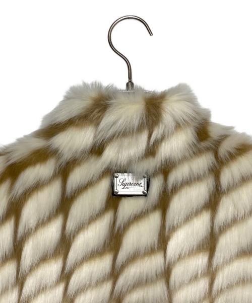 SUPREME（シュプリーム）SUPREME (シュプリーム) 2-Tone WINDSTOPPERR Faux Fur Jacket ベージュ サイズ:Lの古着・服飾アイテム