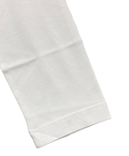 AMI Alexandre Mattiussi（アミアレクサンドルマテュッシ）AMI Alexandre Mattiussi (アミアレクサンドルマテュッシ) ハートロゴ長袖Tシャツ ホワイト サイズ:XLの古着・服飾アイテム