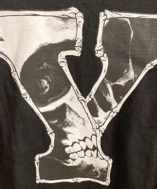 Y's for men（ワイズフォーメン）Y's for men (ワイズフォーメン) MASSES (マシス) COTTON SINGLE PRINT ROUND NECK SHORT SLEEVE T ブラック サイズ:3の古着・服飾アイテム