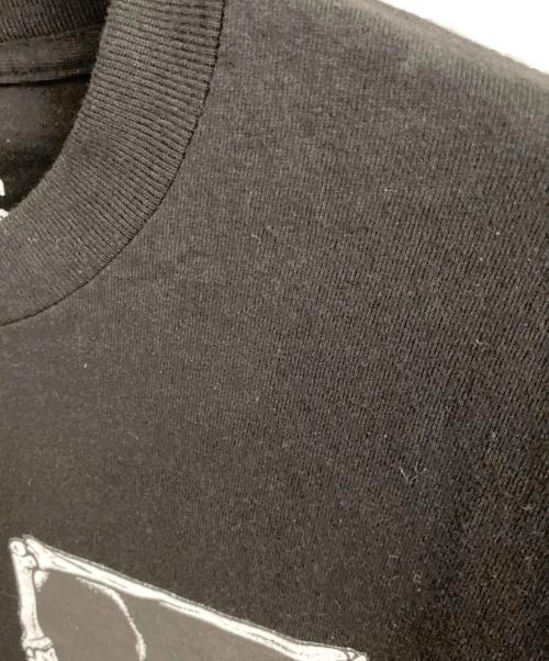 Y's for men（ワイズフォーメン）Y's for men (ワイズフォーメン) MASSES (マシス) COTTON SINGLE PRINT ROUND NECK SHORT SLEEVE T ブラック サイズ:3の古着・服飾アイテム