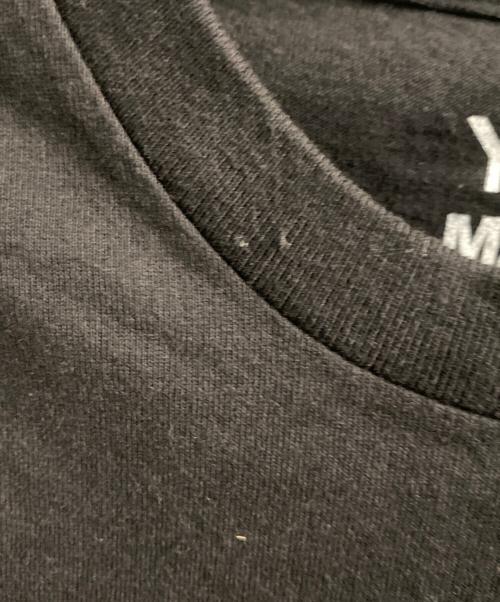 Y's for men（ワイズフォーメン）Y's for men (ワイズフォーメン) MASSES (マシス) COTTON SINGLE PRINT ROUND NECK SHORT SLEEVE T ブラック サイズ:3の古着・服飾アイテム