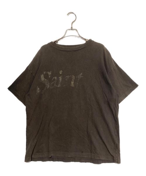 SAINT MICHAEL（セントマイケル）SAINT MICHAEL (セントマイケル) SHORT SLEEVE TEE グレー サイズ:Sの古着・服飾アイテム