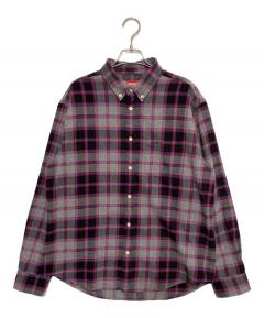 中古・古着通販】SUPREME (シュプリーム) Basket Weave Plaid Shirt