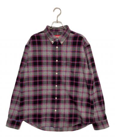 中古・古着通販】SUPREME (シュプリーム) Plaid Flannel Shirt レッド