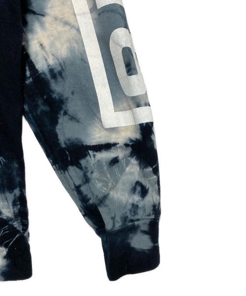 SAINT MICHAEL（セントマイケル）SAINT MICHAEL (セントマイケル) LS TEE / SM6 / TIE DYE /カットソー ブラック×グレー サイズ:Mの古着・服飾アイテム