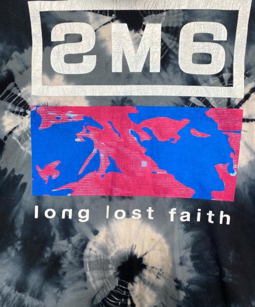 SAINT MICHAEL（セントマイケル）SAINT MICHAEL (セントマイケル) LS TEE / SM6 / TIE DYE /カットソー ブラック×グレー サイズ:Mの古着・服飾アイテム