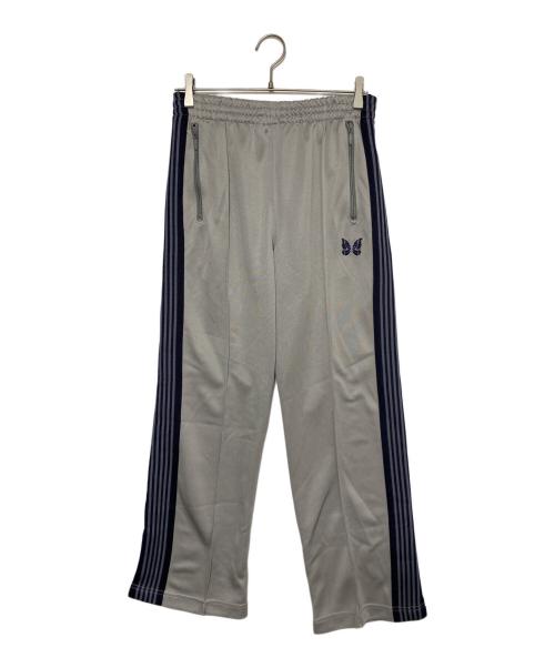 Needles（ニードルズ）Needles (ニードルズ) スウェットドッキングトラックパンツ グレー×ブラック サイズ:Sの古着・服飾アイテム