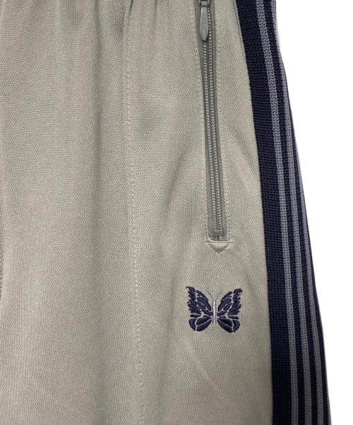 Needles（ニードルズ）Needles (ニードルズ) スウェットドッキングトラックパンツ グレー×ブラック サイズ:Sの古着・服飾アイテム