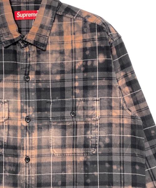SUPREME（シュプリーム）SUPREME (シュプリーム) The Exorcist Flannel Shirt ブラック×ブラウン サイズ:Sの古着・服飾アイテム