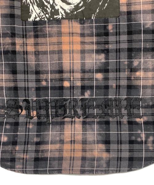 SUPREME（シュプリーム）SUPREME (シュプリーム) The Exorcist Flannel Shirt ブラック×ブラウン サイズ:Sの古着・服飾アイテム
