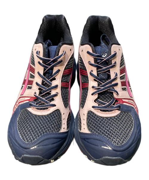 asics（アシックス）asics (アシックス) GEL-KAYANO 14 ネイビー×ピンク サイズ:27.5の古着・服飾アイテム
