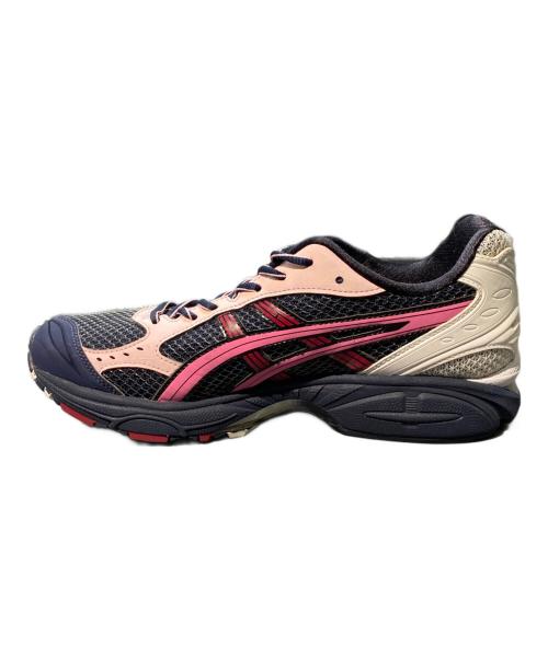 asics（アシックス）asics (アシックス) GEL-KAYANO 14 ネイビー×ピンク サイズ:27.5の古着・服飾アイテム