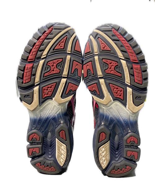 asics（アシックス）asics (アシックス) GEL-KAYANO 14 ネイビー×ピンク サイズ:27.5の古着・服飾アイテム