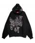 Supreme（シュプリーム）の古着「Pitbulls Embroidered Hooded Sweatshirt」｜ブラック