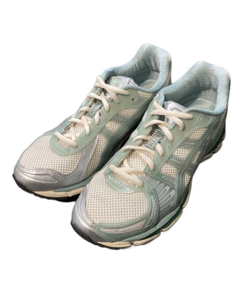 asics（アシックス）asics (アシックス) KITH (キス) ASICS GEL-KAYAMO 12.1 ホワイト×グリーン サイズ:26.5の古着・服飾アイテム