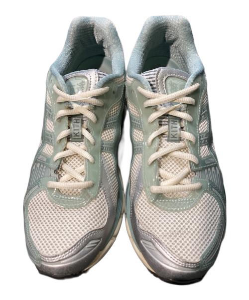 asics（アシックス）asics (アシックス) KITH (キス) ASICS GEL-KAYAMO 12.1 ホワイト×グリーン サイズ:26.5の古着・服飾アイテム