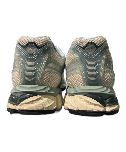 asics（アシックス）asics (アシックス) KITH (キス) ASICS GEL-KAYAMO 12.1 ホワイト×グリーン サイズ:26.5の古着・服飾アイテム