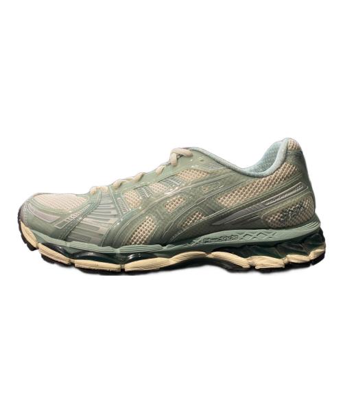 asics（アシックス）asics (アシックス) KITH (キス) ASICS GEL-KAYAMO 12.1 ホワイト×グリーン サイズ:26.5の古着・服飾アイテム