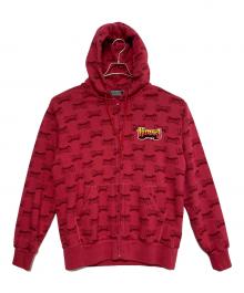 Hysteric Glamour（ヒステリックグラマー）の古着「BAD ASS LOGO パーカー」｜ピンク