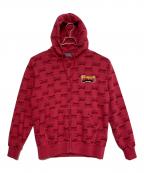 Hysteric Glamourヒステリックグラマー）の古着「BAD ASS LOGO パーカー」｜ピンク