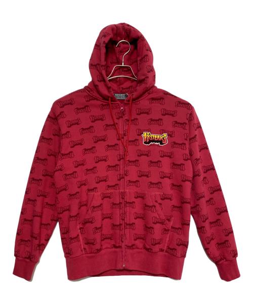 Hysteric Glamour（ヒステリックグラマー）Hysteric Glamour (ヒステリックグラマー) BAD ASS LOGO パーカー ピンク サイズ:Lの古着・服飾アイテム