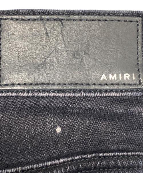 AMIRI（アミリ）AMIRI (アミリ) Paint Splatter Flare Jean ブラック サイズ:Mの古着・服飾アイテム