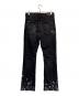AMIRI (アミリ) Paint Splatter Flare Jean ブラック サイズ:M：50000円