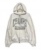 BALENCIAGAバレンシアガ）の古着「Champs-elysees Full Zip Hoodie」｜ホワイト