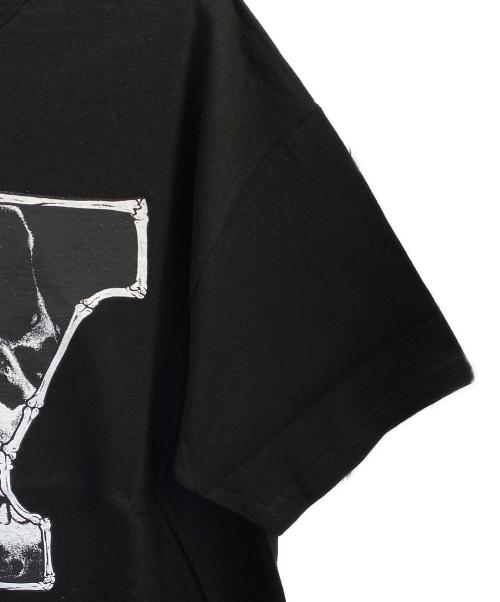 Y's for men（ワイズフォーメン）Y's for men (ワイズフォーメン) MASSES (マシス) ROUND NECK SHORT SLEEVE T ブラック サイズ:Lの古着・服飾アイテム