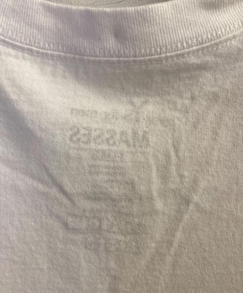 Y's for men（ワイズフォーメン）Y's for men (ワイズフォーメン) MASSES (マシス) ROUND NECK SHORT SLEEVE T ホワイト サイズ:XLの古着・服飾アイテム