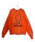 SAINT MICHAEL（セントマイケル）の古着「CRW N SWT」｜オレンジ