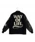 NEIGHBORHOOD（ネイバーフッド）の古着「Melton Combination Jacket」｜ブラック