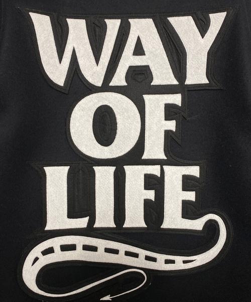 NEIGHBORHOOD（ネイバーフッド）NEIGHBORHOOD (ネイバーフッド) WTAPS (ダブルタップス) RATS (ラッツ) Melton Combination Jacket ブラック サイズ:Lの古着・服飾アイテム