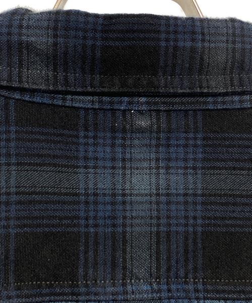 RRL（ダブルアールエル）RRL (ダブルアールエル) チェックシャツ ネイビー サイズ:Mの古着・服飾アイテム