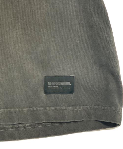 NEIGHBORHOOD（ネイバーフッド）NEIGHBORHOOD (ネイバーフッド) PIGMENT DYED CREWNECK SSピグメントダイ クルーネック ショートスリーブ） グレー サイズ:Lの古着・服飾アイテム