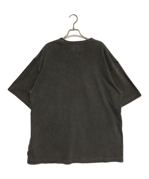 NEIGHBORHOOD（ネイバーフッド）NEIGHBORHOOD (ネイバーフッド) PIGMENT DYED CREWNECK SSピグメントダイ クルーネック ショートスリーブ） グレー サイズ:Lの古着・服飾アイテム