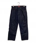 SUPREMEシュプリーム）の古着「25FW Rigid Loose Fit Selvedge Jean」｜インディゴ