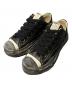 MIHARA YASUHIRO（ミハラヤスヒロ）の古着「HANK OG Sole Silicon Coating Canvas Low-top Sneaker」｜ブラック