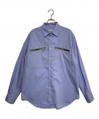 DAIRIKUダイリク）の古着「2PKT Regular Fit Shirt」｜スカイブルー
