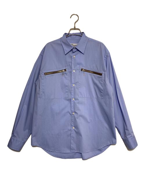 DAIRIKU（ダイリク）DAIRIKU (ダイリク) 2PKT Regular Fit Shirt スカイブルー サイズ:Mの古着・服飾アイテム