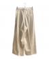 masu (エムエーエスユー) 25AW TUCKED WIDE TROUSERS アイボリー サイズ:44：28000円