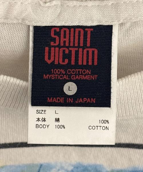 SAINT MICHAEL（セントマイケル）SAINT MICHAEL (セントマイケル) 寄生獣-parasyte-KJ SS TEE ホワイト サイズ:Lの古着・服飾アイテム