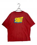 SAINT MICHAELセントマイケル）の古着「SS TEE/SAINT/RED」｜レッド