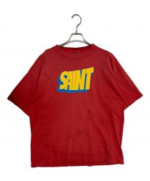 SAINT MICHAEL（セントマイケル）の古着「SS TEE/SAINT/RED」｜レッド