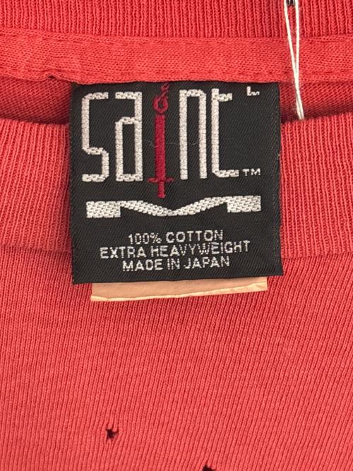 SAINT MICHAEL（セントマイケル）SAINT MICHAEL (セントマイケル) SS TEE/SAINT/RED レッド サイズ:Lの古着・服飾アイテム